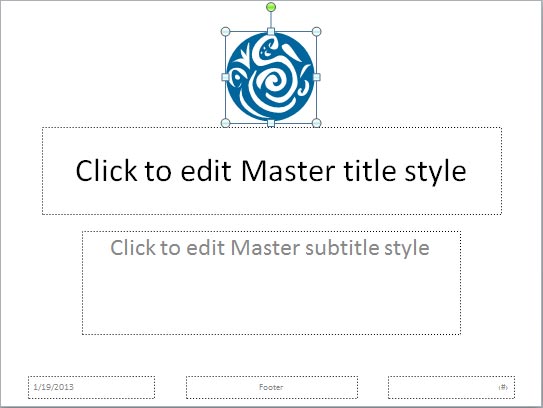Learn PowerPoint 2010 for Windows: Add Your Logo or Graphic to the Slide Master