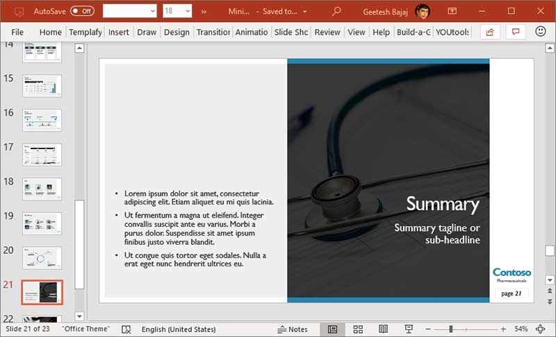 Slide with some text Slide with some text