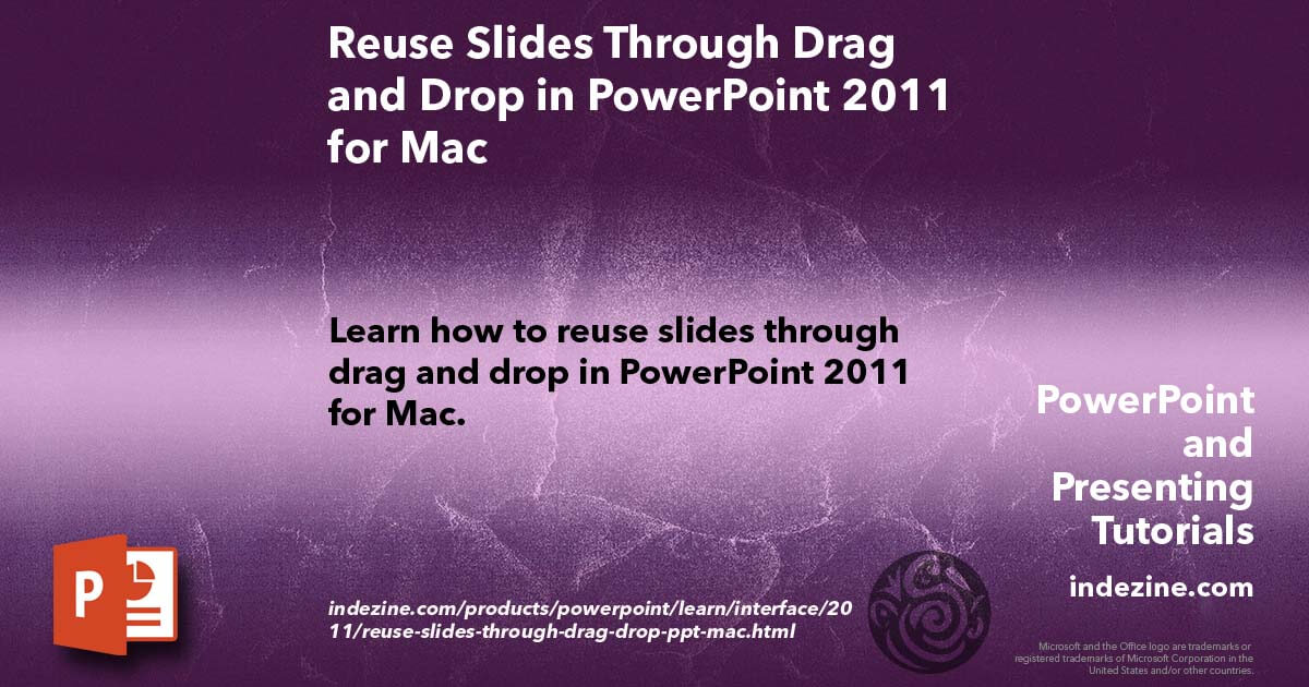 Drag And Drop PowerPoint Template