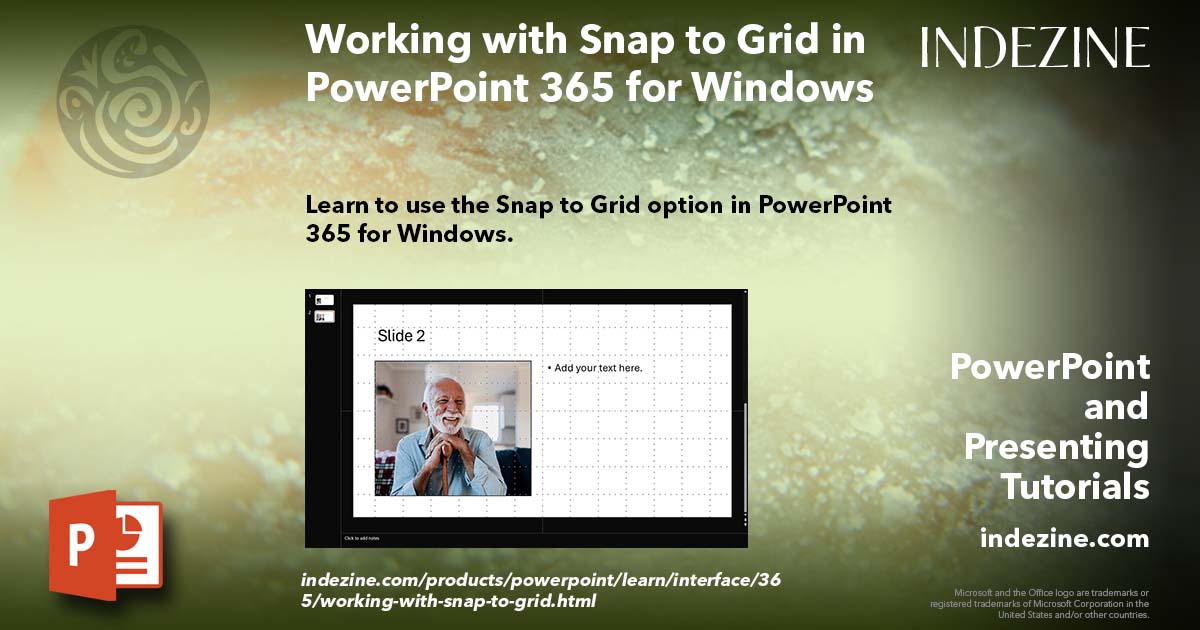 Working with Snap to Grid in PowerPoint 365 for Windows