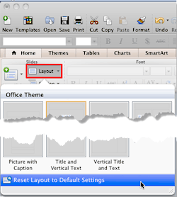 Learn PowerPoint 2011 for Mac: Reset Slide