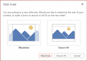 Change Presentation Aspect Ratio from Widescreen to Standard (and Vice Versa) in PowerPoint Online