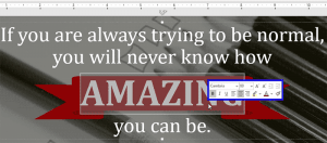 Mini Toolbar in PowerPoint 365 for Mac