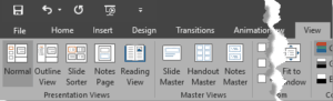 Views in PowerPoint 2016 for Windows