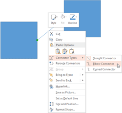 Learn PowerPoint 2013 for Windows: Change Connector Type