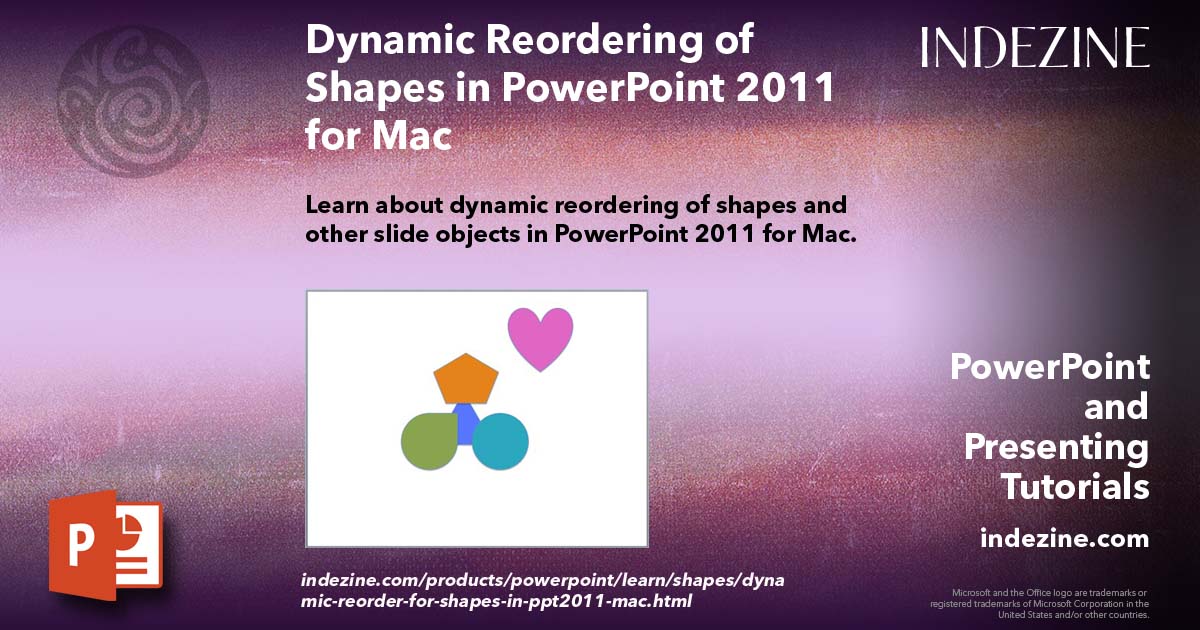 Dynamic Reordering of Shapes in PowerPoint 2011 for Mac
