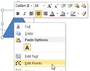 Creating Anchor Points for Connectors in PowerPoint 2010 for Windows