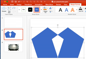 Shape Combine Command in PowerPoint 2016 for Mac