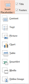 Learn PowerPoint 2013 for Windows: Inserting New Placeholders in Slide Layouts