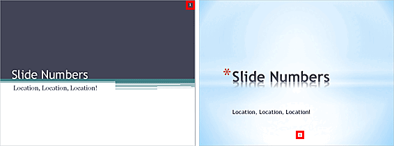 Learn PowerPoint 2011 for Mac: Changing Location of Slide Numbers