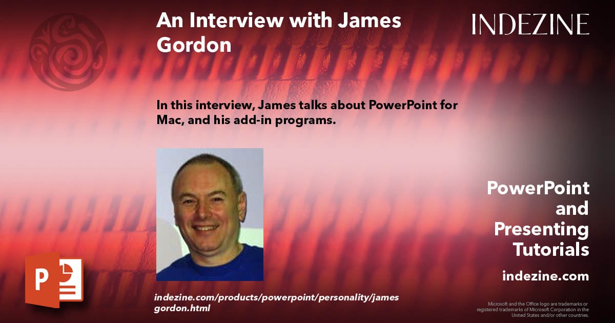 An Interview with James Gordon